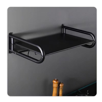 Nástenný stojan na mikrovlnnú rúru KM-20 z nehrdzavejúcej ocele, moderný minimalistický štýl, Gundelai