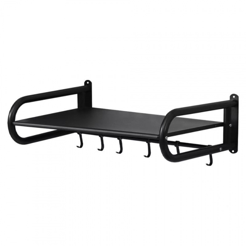 Nástenný stojan na mikrovlnnú rúru KM-20 z nehrdzavejúcej ocele, moderný minimalistický štýl, Gundelai