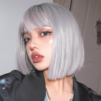 Perucă Princess Lee – păr scurt drept, model 1136, mătase locală