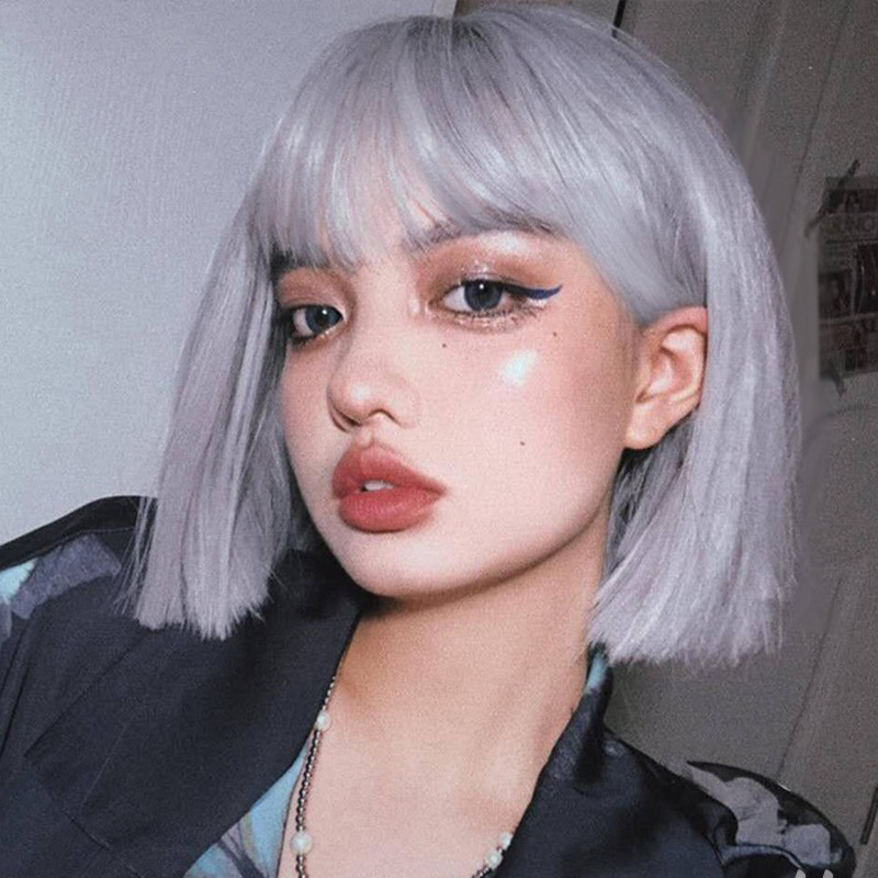 Perucă Princess Lee – păr scurt drept, model 1136, mătase locală