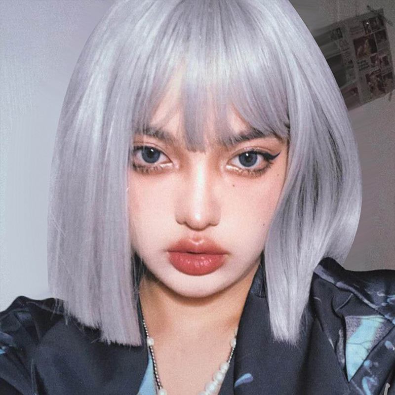 Perucă Princess Lee – păr scurt drept, model 1136, mătase locală