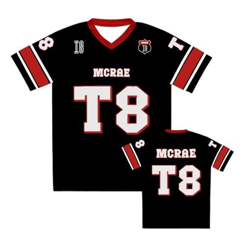 Tricou Tate McRae 2025 Unisex, Guler Rotund, Mâneci Scurte, Croi Lejer, Imprimare Digitală cu Desen Cartoon