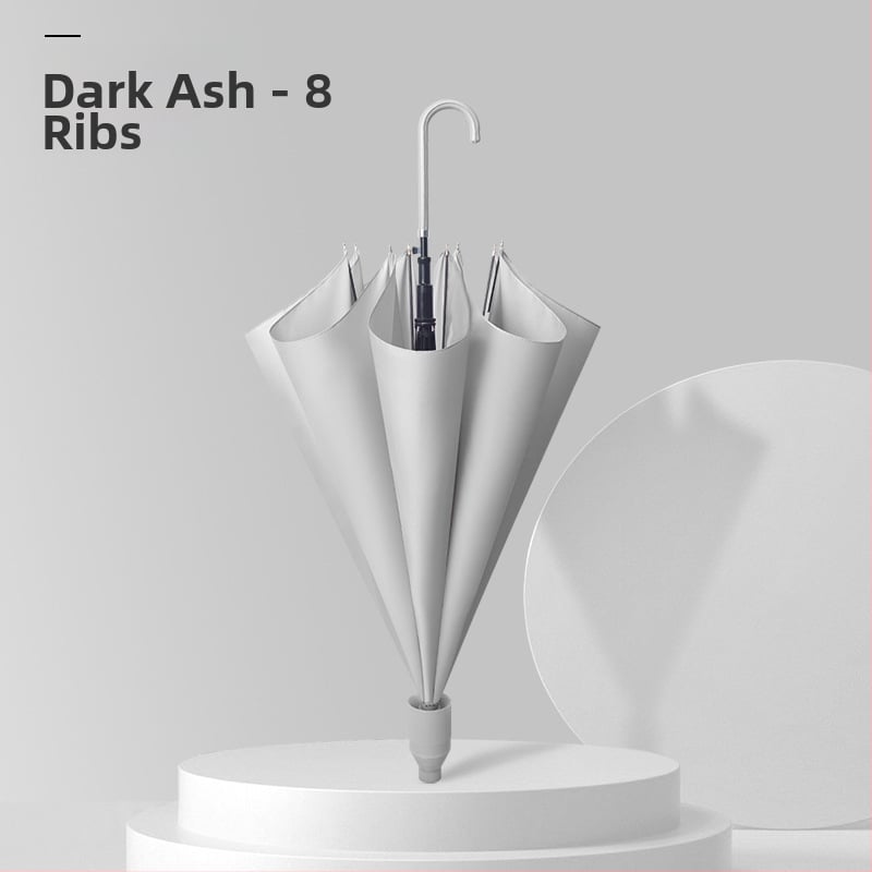 Чадър с дълга дръжка, 16 ребра, водоустойчив, автоматично отваряне, възможност за печат на лого