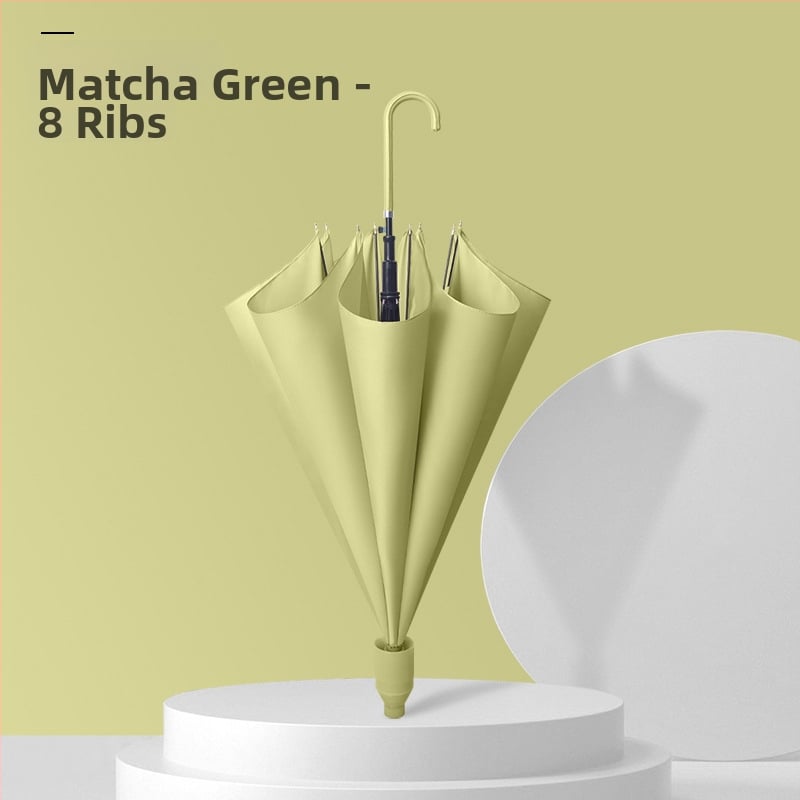 Чадър с дълга дръжка, 16 ребра, водоустойчив, автоматично отваряне, възможност за печат на лого