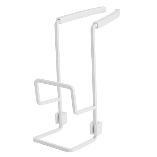 Raft dublu din sârmă de fier, pentru bureți și cârpe, montaj pe perete fără găuri, stil modern