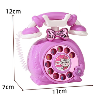 Simulirani dječji telefon – edukativna igra uloga, plastični materijal, razvija emocije i vid, uzrast 7–14 godina