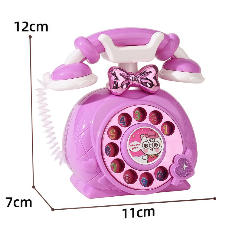 Simulirani dječji telefon – edukativna igra uloga, plastični materijal, razvija emocije i vid, uzrast 7–14 godina