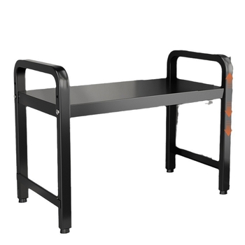 Guansen Polica na mikrovlnnú rúru - Dvojvrstvový kovový úložný priestor, moderný štýl