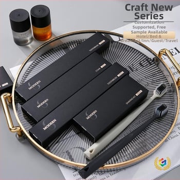 Комплект за еднократни хотелски принадлежности: четка за зъби с паста • Материал: пластмаса • Биоразградим: Да • Произход: Дзянсу • Опаковка: 1000 броя