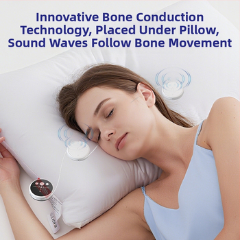 Ακουστικό ύπνου με οστική αγωγή και 2 ηχεία, Bluetooth, ασύρματο, μπαταρία 300–500 mAh, Bluetooth 5.3, εύρος 60 Hz–15 kHz, εμβέλεια 10 m