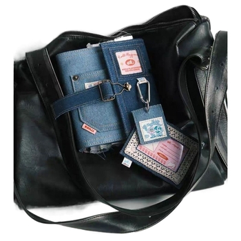 Denim Binder bilježnica – Dowling papir, više od 100 stranica, vezanje Binder, svjež i jednostavan stil