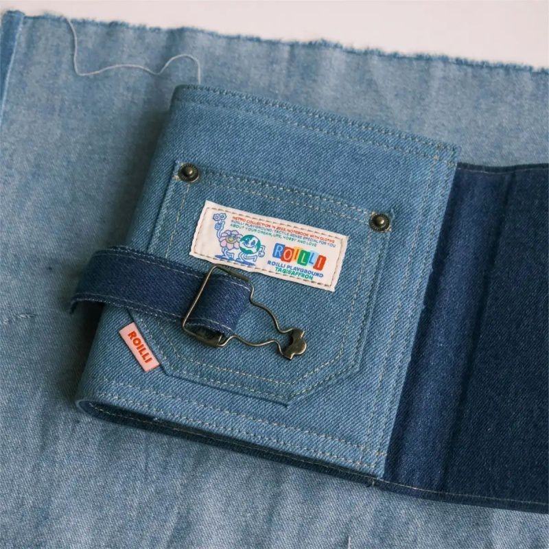 Denim Binder bilježnica – Dowling papir, više od 100 stranica, vezanje Binder, svjež i jednostavan stil