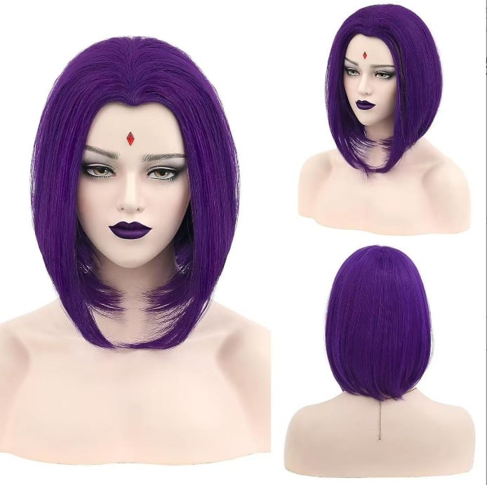 Cosplay paróka, modell 32158, hőálló szálak, hosszú frufru