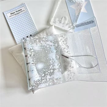 M5 bilježnica s listovima, PVC korica, Dowling papir, japansko-korejski sladak stil