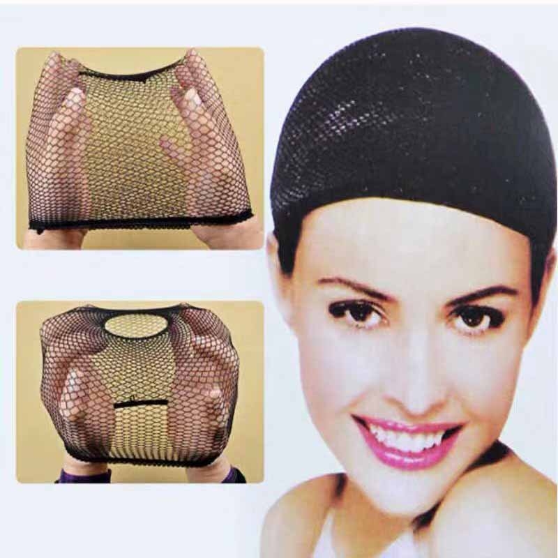 Perika s mrežom za kosu, korejski stil, ravna kosa s kosim pramenima, Materijal kose: domaći svila, Model: mreža za kosu, Značka: mefeer