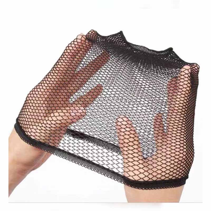 Perika s mrežom za kosu, korejski stil, ravna kosa s kosim pramenima, Materijal kose: domaći svila, Model: mreža za kosu, Značka: mefeer