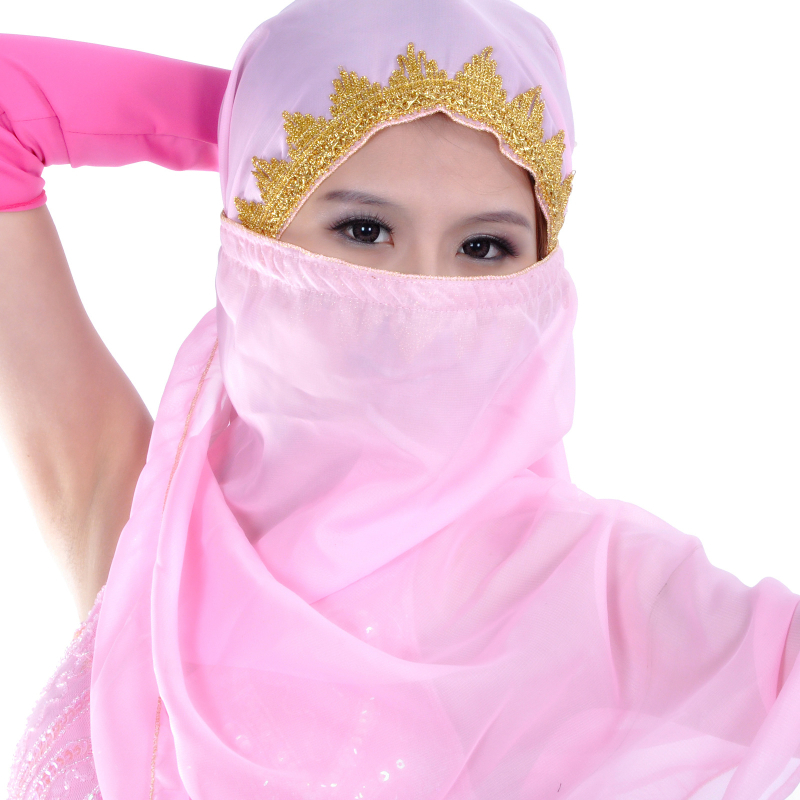 Voal pentru dansul burii - voal, 100% poliester, unisex, model solid, pentru toate anotimpurile