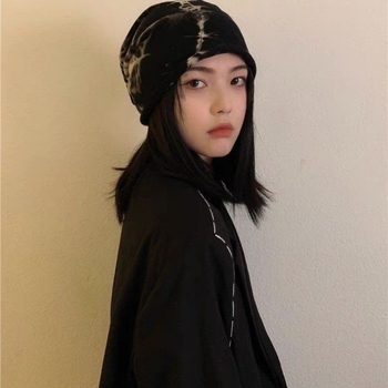 Perucă cu pălărie pentru toamnă-iarnă, păr drept până la umeri, All-in-One pălărie-perucă, modelul 006, păr din sârmă rezistentă la temperaturi înalte