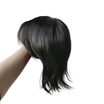 Perucă Fragrant, păr scurt, drept, breton drept, fibre rezistente la temperatură, model 320