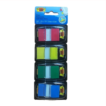 PS-254 Ručna etiketa – materijal BOPP/PET, izvlačna dvostrana traka za bilješke, 50 etiketa po stranici, prilagodba dostupna