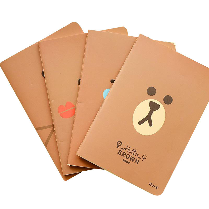 Linebook 01 Notebook cu legare prin adeziv, copertă din hârtie, hârtie interioară specială, 50–100 pagini