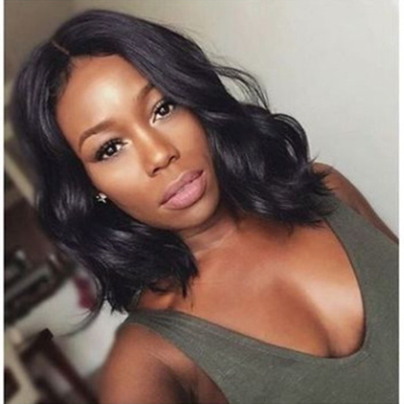 Perucă scurtă bucle, lungime medie, model K38, stil Ruili, fibră rezistentă la temperatură