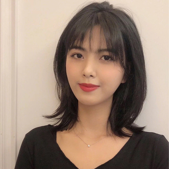 Baifumi 746 Perucă lungă cu breton reglabil (drept sau înclinat), fibre rezistente la temperaturi înalte