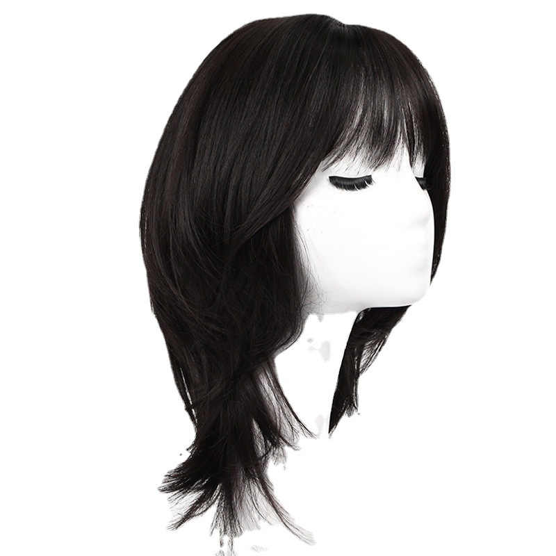 Baifumi 746 Perucă lungă cu breton reglabil (drept sau înclinat), fibre rezistente la temperaturi înalte