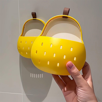 Coș de depozitare magnetic pentru perete, bucătărie și baie, montaj fără găuri, capacitate 1 L, model Qylsnhe