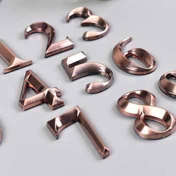 ABS elektrogalvanska pločica broja vrata, prilagodljiva, za hotele i škole, marka Bright, podrijetlo: Wenzhou, Kina.