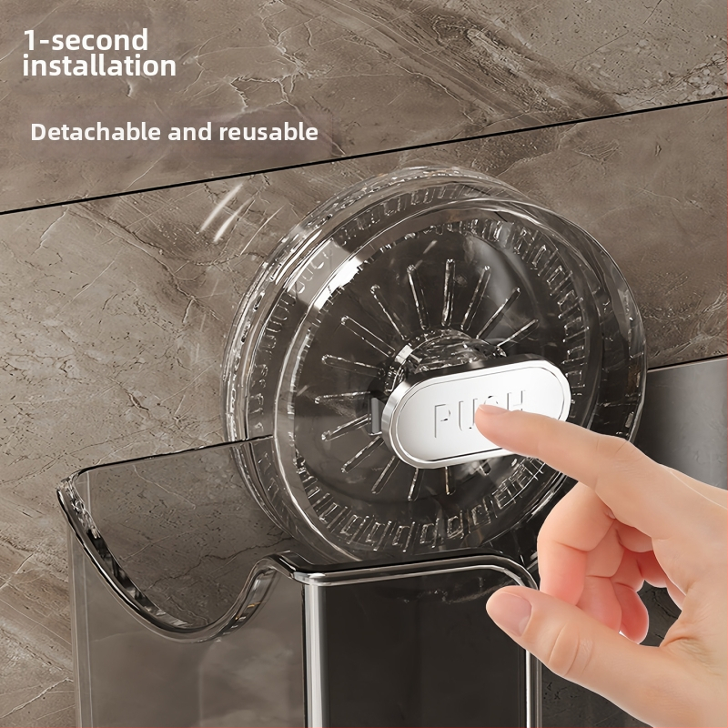 Κουτί χαρτοπετσέτων με εξάρτημα αναρρόφησης, πλαστικό αποθηκευτικό κουτί τοιχου για υγρά μαντηλάκια, πολυχρηστικό