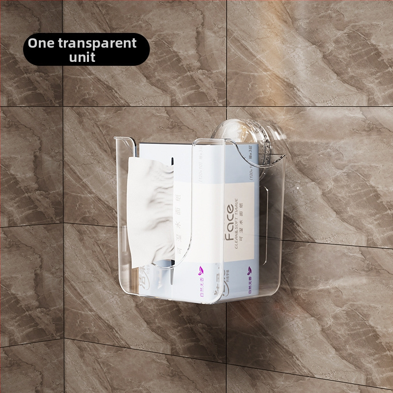 Κουτί χαρτοπετσέτων με εξάρτημα αναρρόφησης, πλαστικό αποθηκευτικό κουτί τοιχου για υγρά μαντηλάκια, πολυχρηστικό