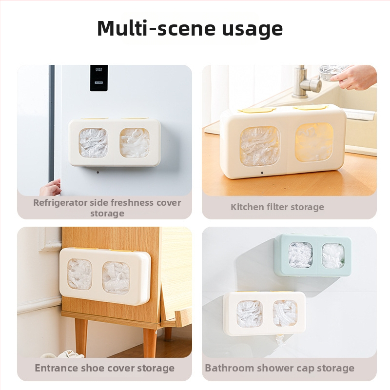 Nástenný úložný box – Youren YR1220, PP+TPR+PS, japonský štýl