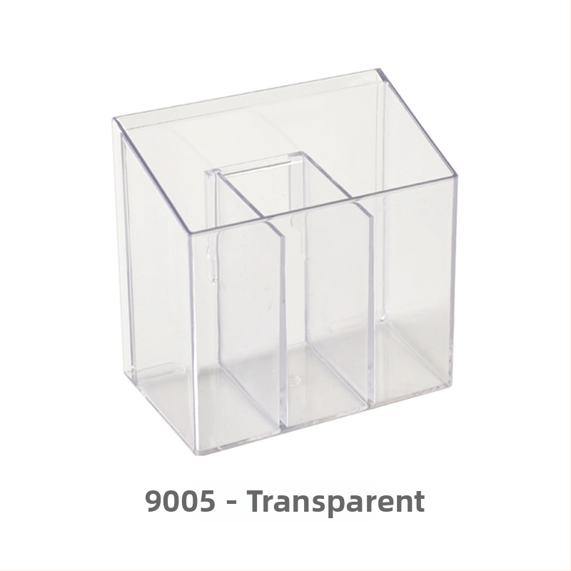 Nástenná rozdeľovacia skrinka na kozmetiku (Model 9005; PET plast; priehľadný; ukladanie)