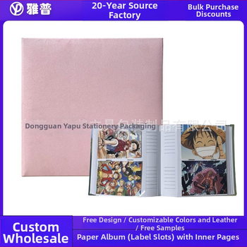 Fotoalbum s fiksnim stranicama, prilagodljivo uvezivanje, tisak logotipa i prilagođene unutarnje stranice — uspomena za završetak studija, dar