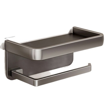 Τοίχου Δοχείο Χαρτιού Μπάνιου – χωρίς τρύπες, αδιάβροχο, πολλαπλών χρήσεων, υλικό: ανθρακούχος χάλυβας + αλουμίνιο