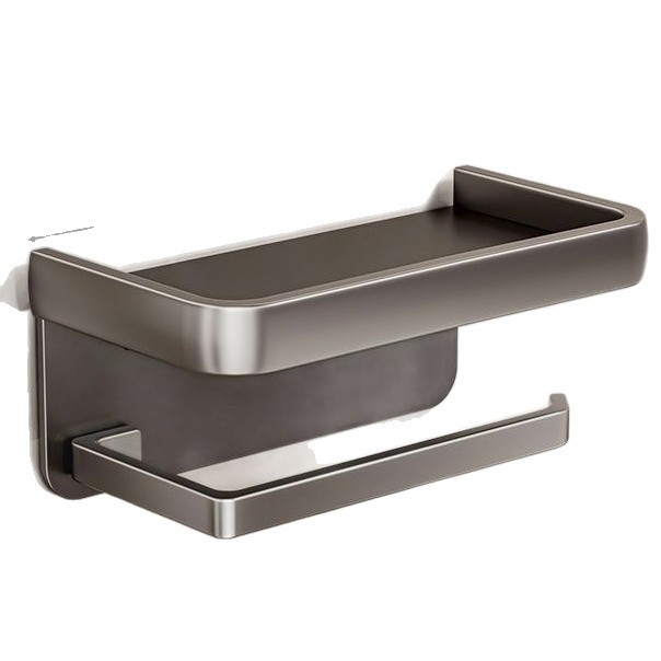 Τοίχου Δοχείο Χαρτιού Μπάνιου – χωρίς τρύπες, αδιάβροχο, πολλαπλών χρήσεων, υλικό: ανθρακούχος χάλυβας + αλουμίνιο