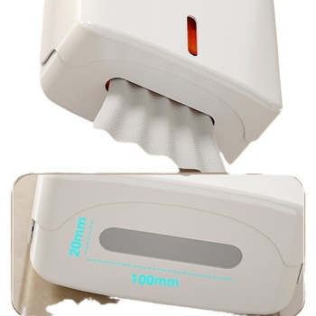 Κουτί χαρτοπετσέτας τοίχου – αδιάβροχο, PP υλικό, μοντέλο F6430, για μπάνιο