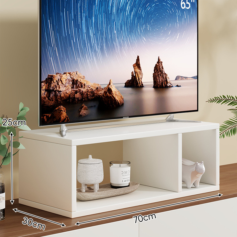Mugg dvoetažni stolni podizač za TV i monitor s prostorom za pohranu