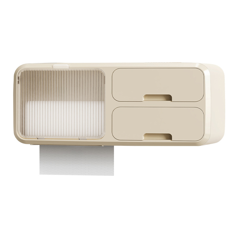 Τοίχου PP θήκη αποθήκευσης πετσετών προσώπου, πολυχρηστικό κουτί χαρτιών