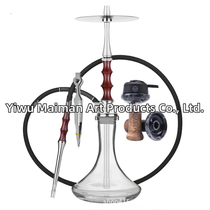 Šiša – aluminij, lagani luksuzni stil, 6 komada u kutiji, ponovno upotrebljivo