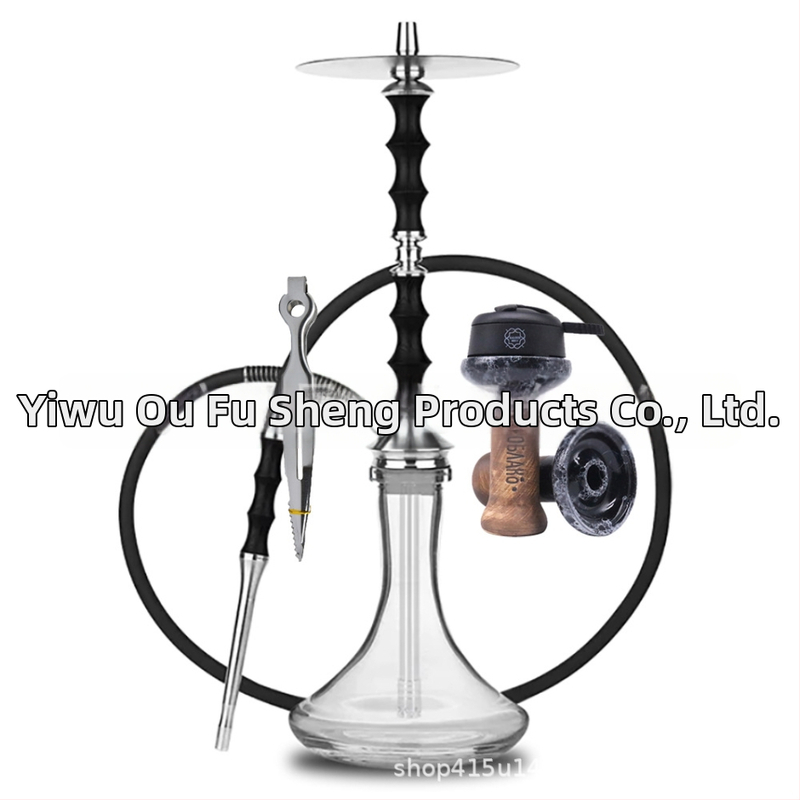 Šiša – aluminij, lagani luksuzni stil, 6 komada u kutiji, ponovno upotrebljivo