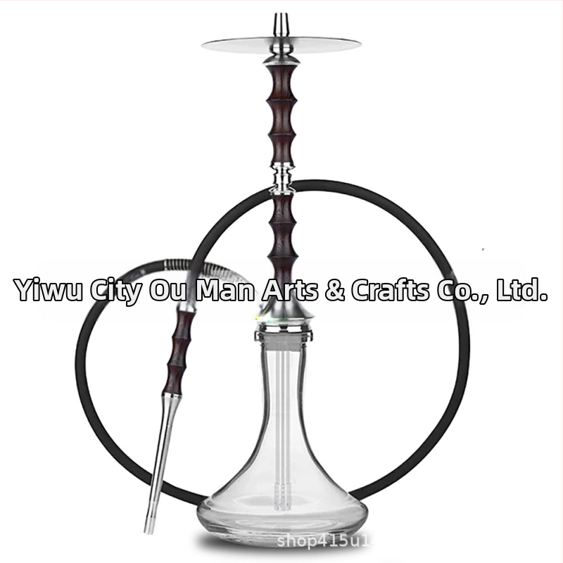 Šiša – aluminij, lagani luksuzni stil, 6 komada u kutiji, ponovno upotrebljivo