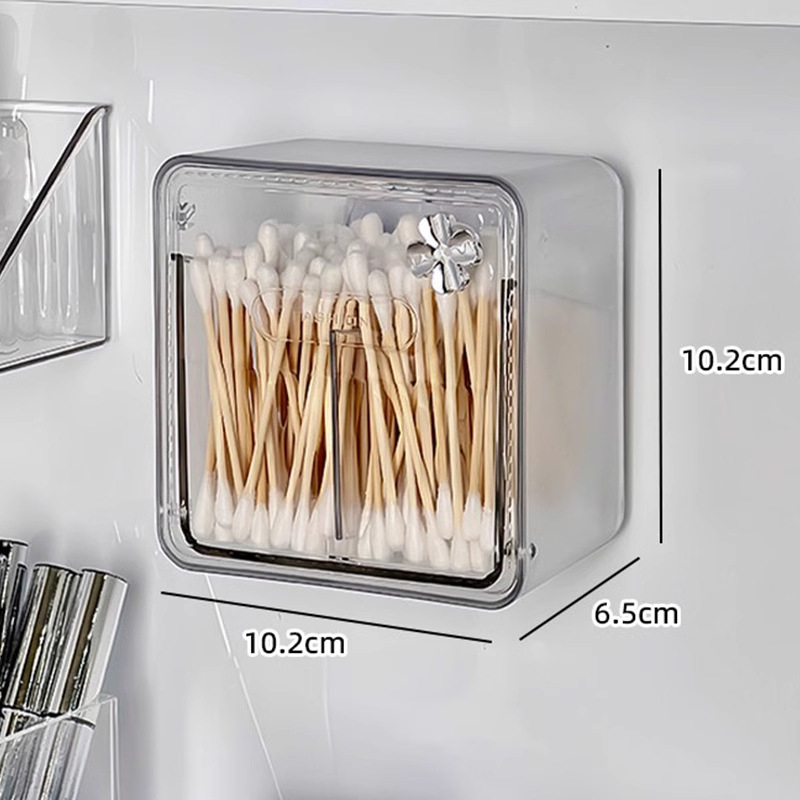 Kutija za kozmetiku – zidna, s pregradama, 12L, PET plast (100% novi materijal), za kozmetiku, uredske potrepštine i kablove
