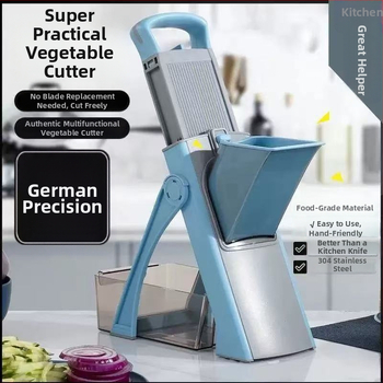 Viacúčelový krájač na zeleninu, telo z 304 nerezovej ocele, prispôsobenie k dispozícii, pohodlný dizajn