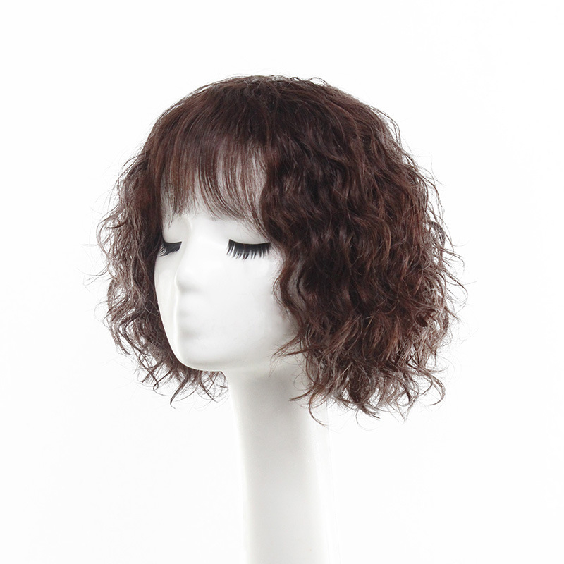 Valódi emberi hajból készült paróka, Real Hair Set modell, Qi frufru, festhető, anti-aging hatás