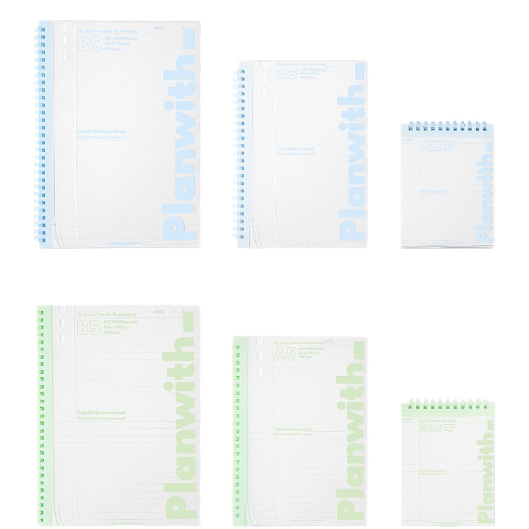 Rosyposy Caiet cu spiral moale, 50 de pagini, hârtie 100 g/m²