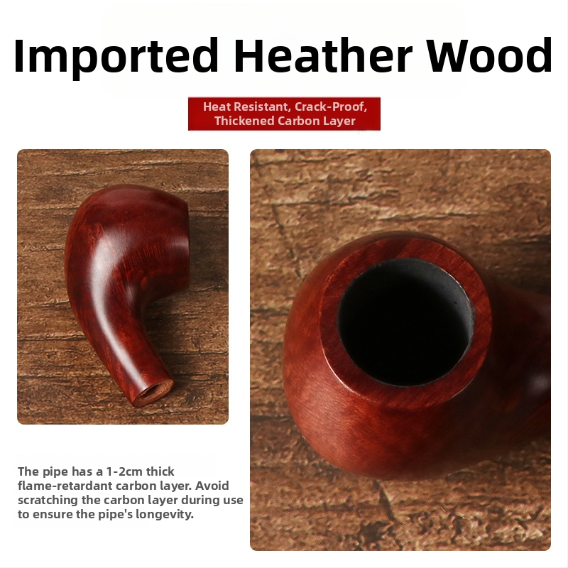 Pipa Heatherwood – Fumei, 3 mm filter, poklon za rođendan, kutija od 300 komada