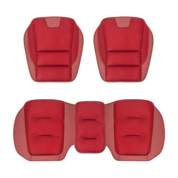 Μαξιλάρι πίσω καθίσματος αυτοκινήτου από ice silk, αναπνέει, καθολικό για όλες τις εποχές, κατάλληλο για πενταθέσιο όχημα