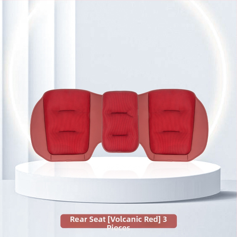 Μαξιλάρι πίσω καθίσματος αυτοκινήτου από ice silk, αναπνέει, καθολικό για όλες τις εποχές, κατάλληλο για πενταθέσιο όχημα